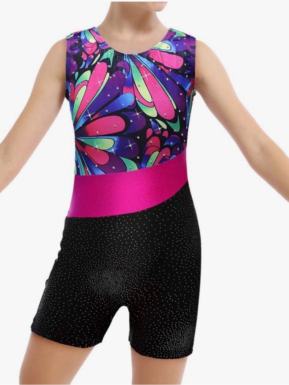 Peacock Gymnastics or Dance Leotard